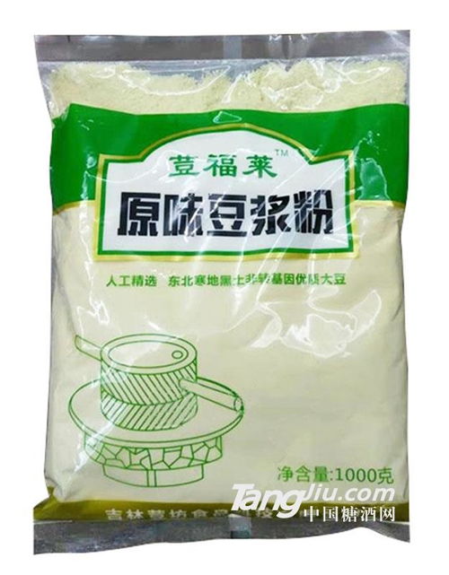 荳福萊甜味豆漿粉 開啟健康烘焙新商機